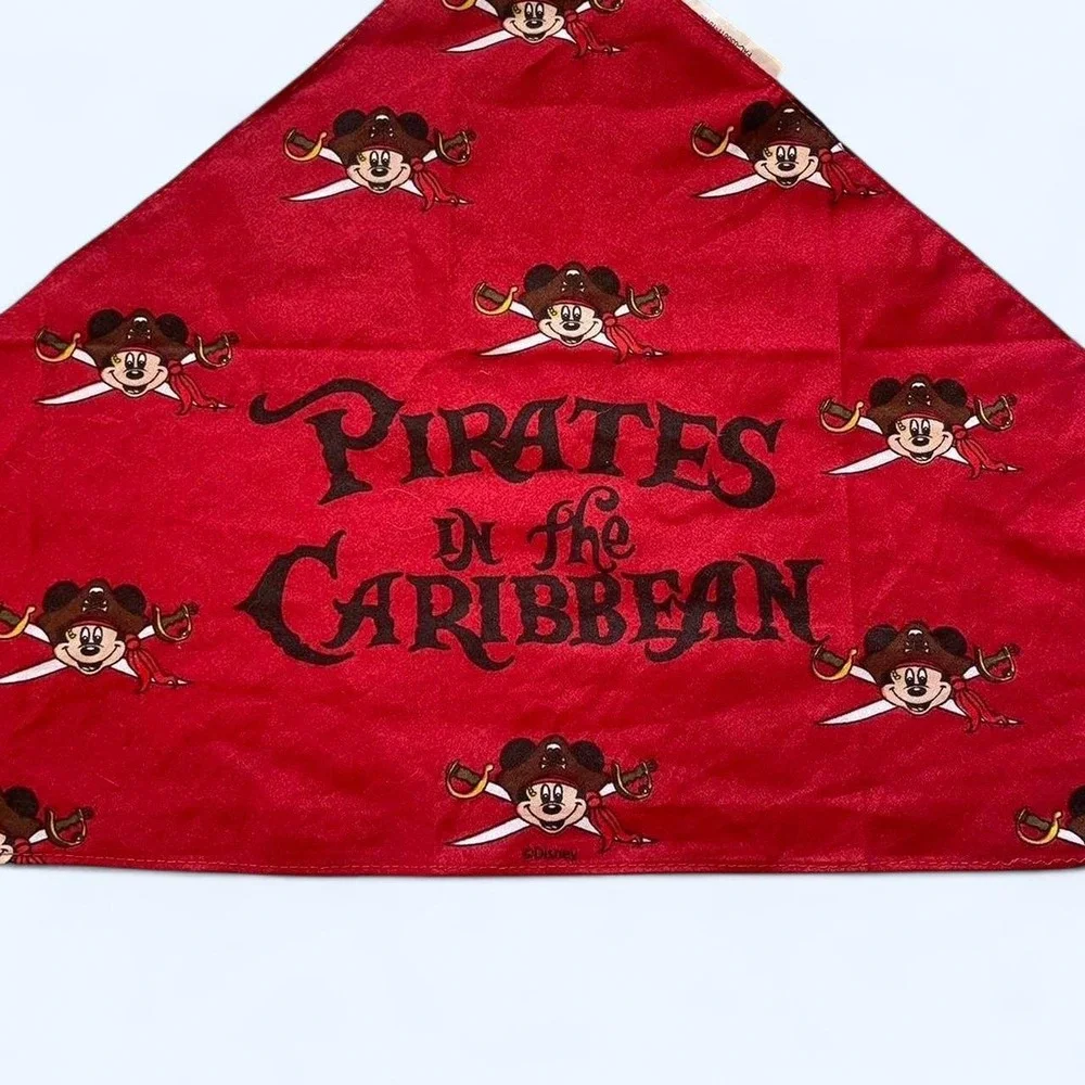 Disney Pirates of the Caribbean red triangle kid's bandana